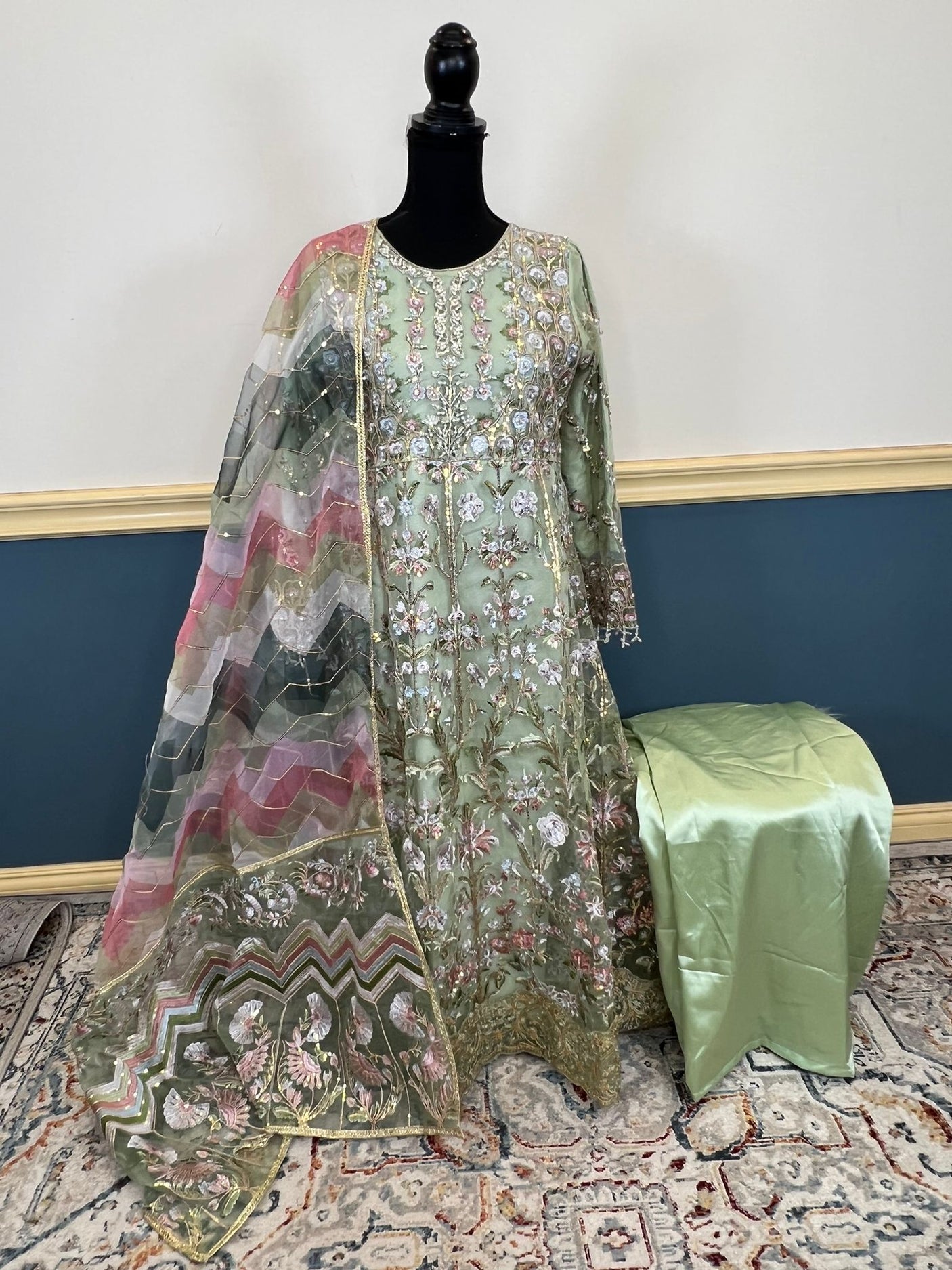 Pakistani Embroidered Party wear Ready To Ship