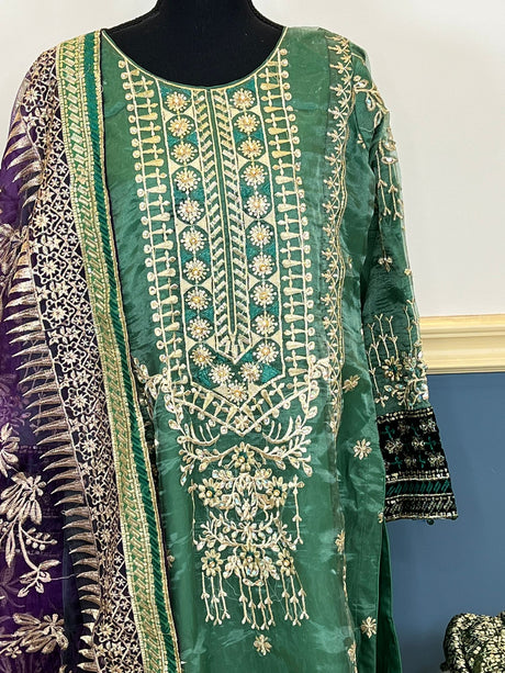 Pakistani Embroidered Party wear  Ready To Ship