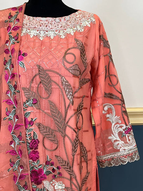 Pakistani Embroidered Party wear  Ready To Ship
