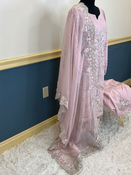 Pakistani Embroidered Party wear  Ready To Ship