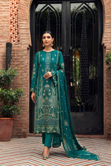 FARASHA EMBROIDERED CHIFFON COLLECTION-100% Original Guaranteed