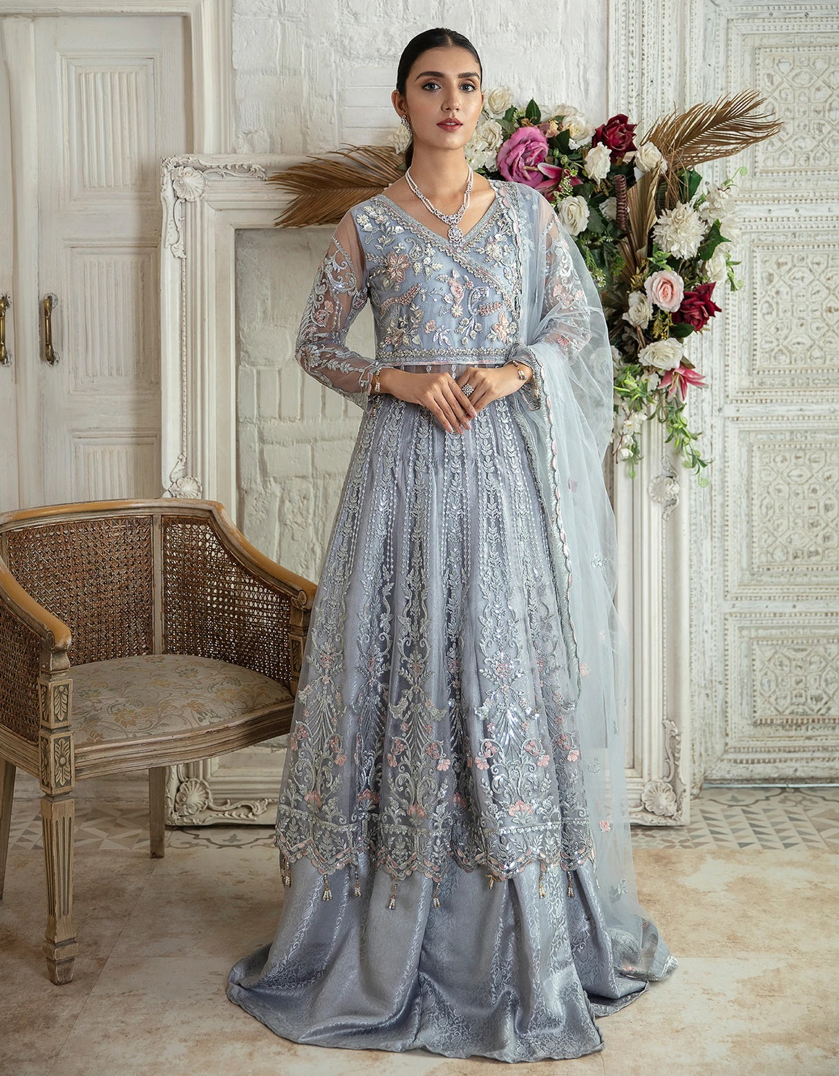 Le Festa by Emaan Adeel Chiffon Collection -100% Original Guaranteed