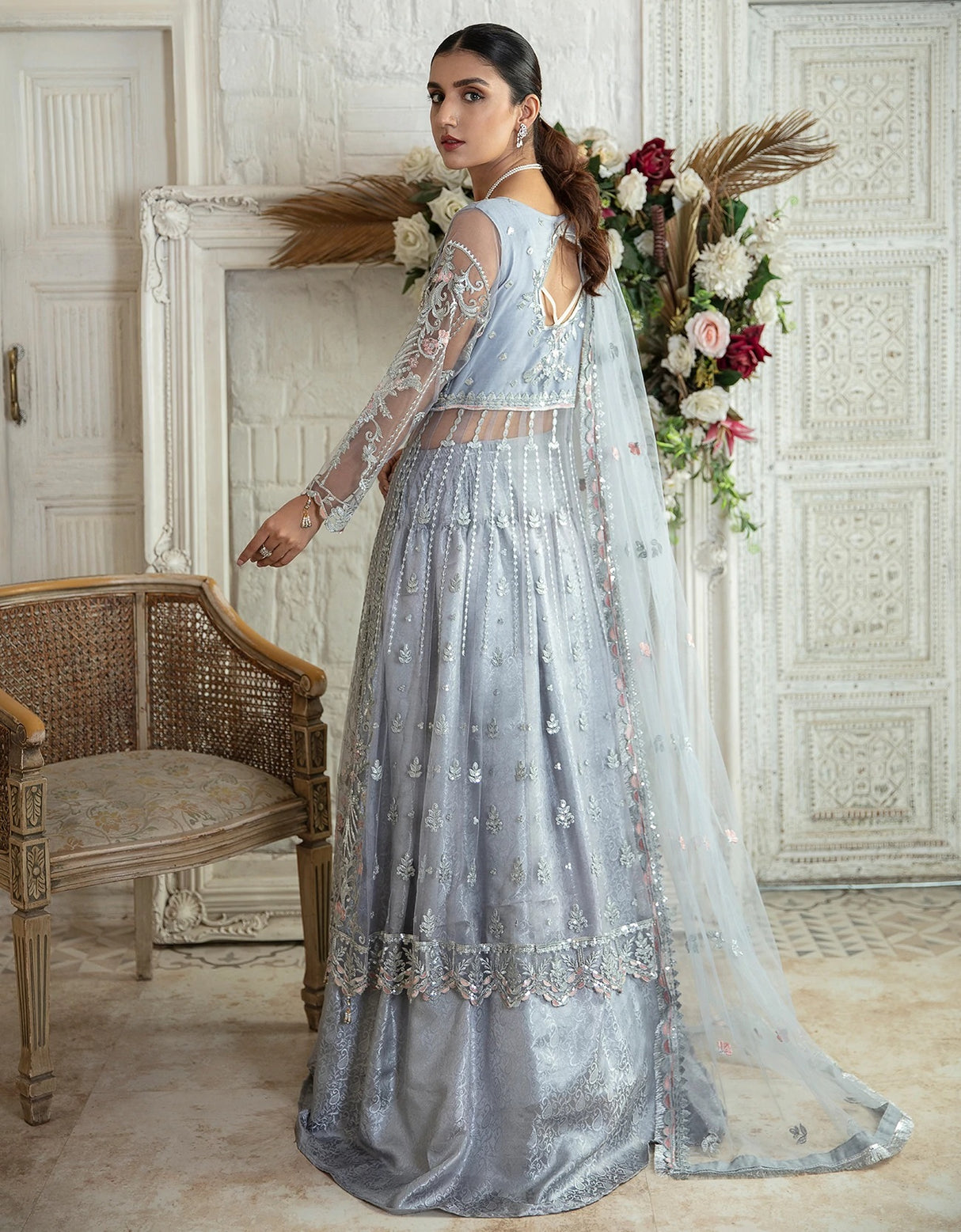 Le Festa by Emaan Adeel Chiffon Collection -100% Original Guaranteed
