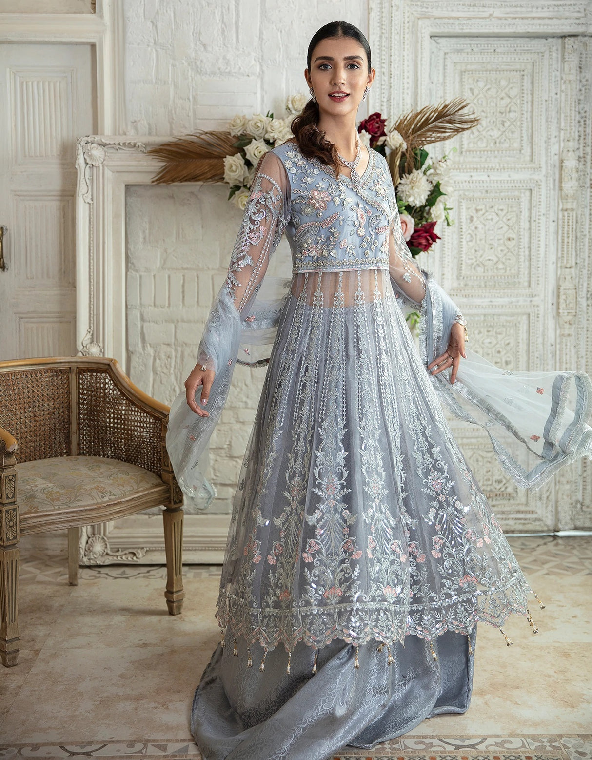 Le Festa by Emaan Adeel Chiffon Collection -100% Original Guaranteed