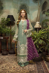 Adan Libas Guzarish Chikankari Luxury Chiffon Embroidered Collection 2021 -100% Original Guaranteed