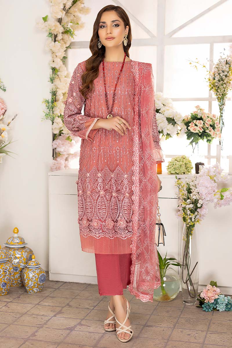 Camellia By Adan’s Libas Embroidered Chiffon Collection