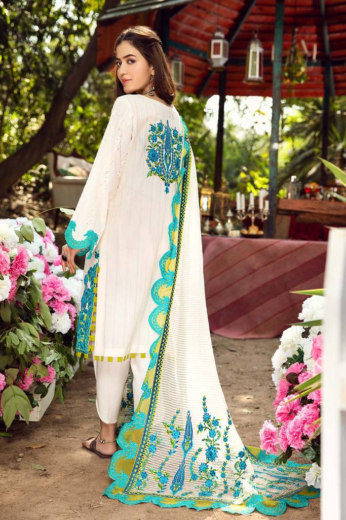 Baad e Naseem by Charizma Embroidered Luxury Lawn Collection 2021 -100% Original Guaranteed