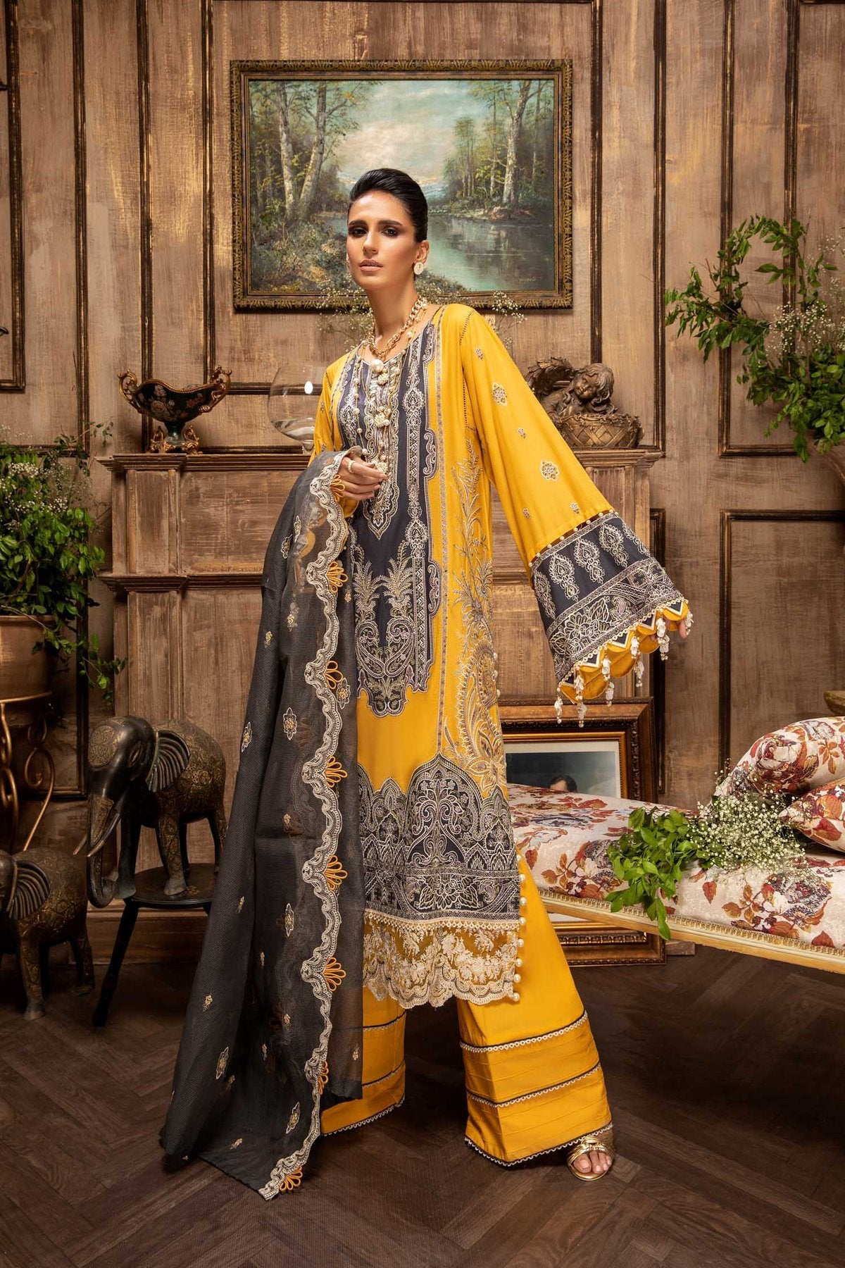 Majestic Premium Festivel Lawn Collection by Adan’s Libas 100% Original