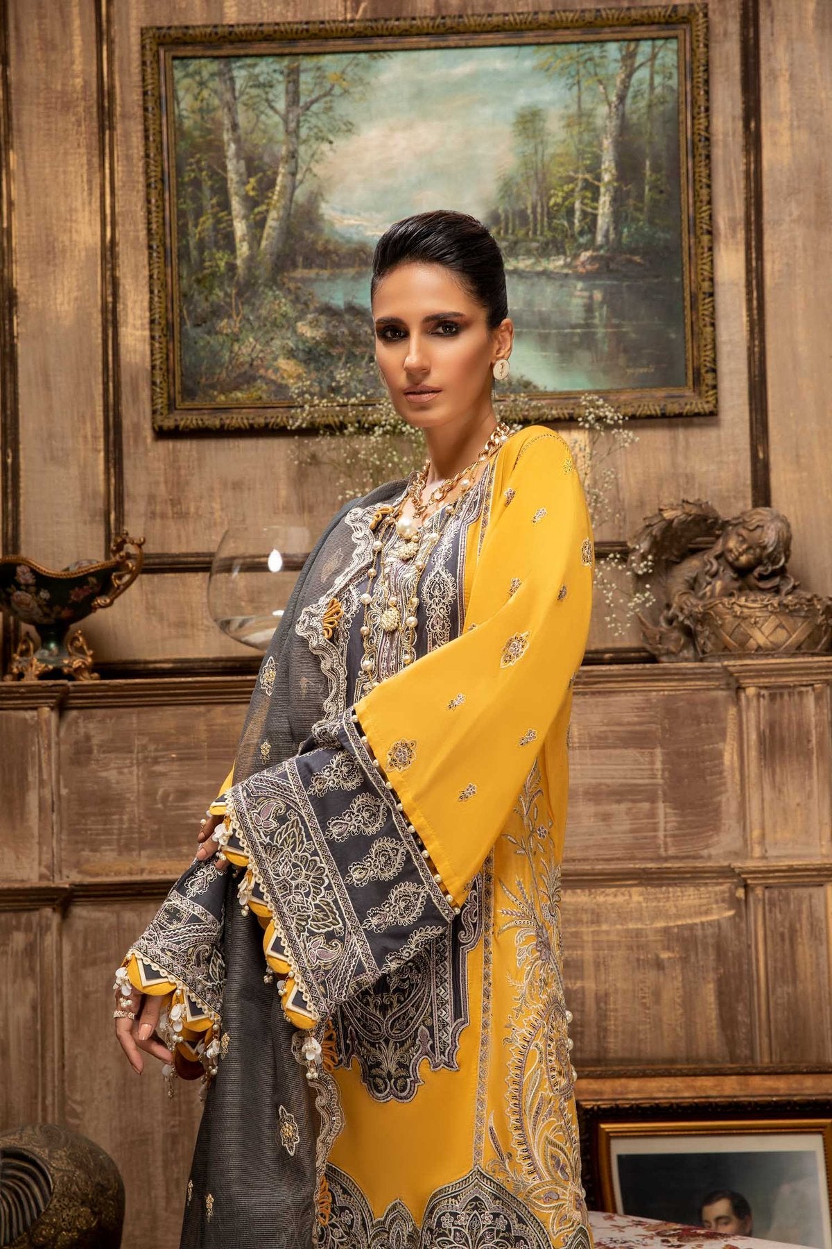 Majestic Premium Festivel Lawn Collection by Adan’s Libas 100% Original