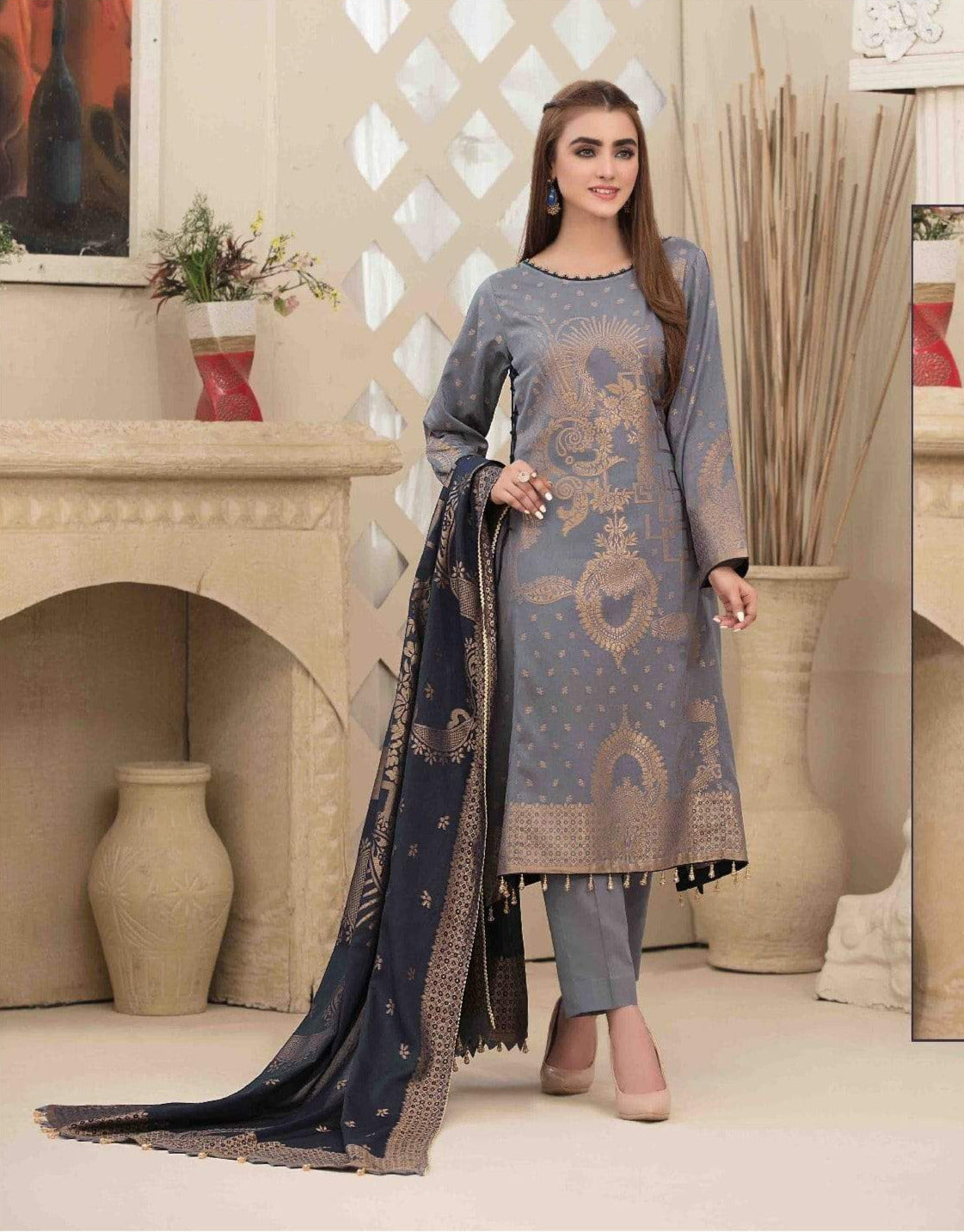 ALAINA By Tawakkal Embroidered Lawn Collection 2021 -100% Original Guaranteed