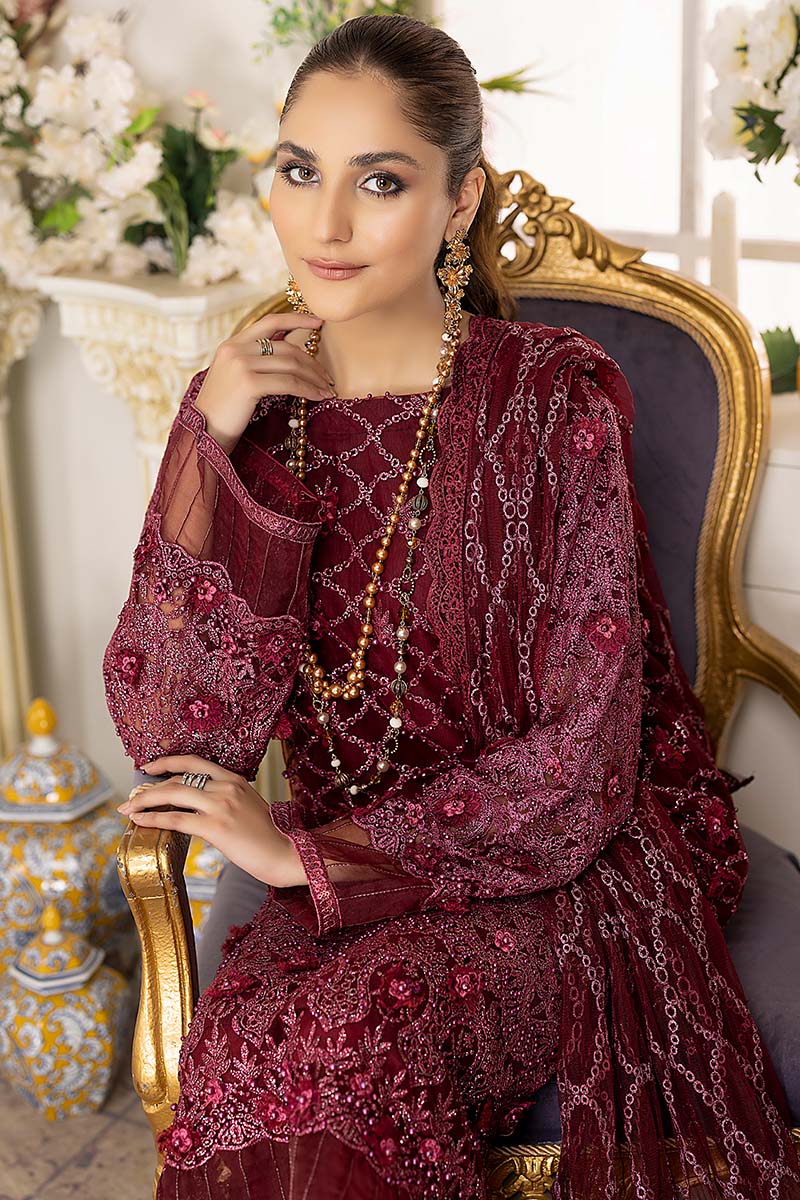 Camellia By Adan’s Libas Embroidered Chiffon Collection