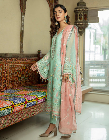 Le Festa by Emaan Adeel Chiffon Collection -100% Original Guaranteed