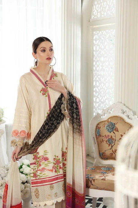 Charizma Reem Embroidered Lawn Collection-100% Original Guaranteed