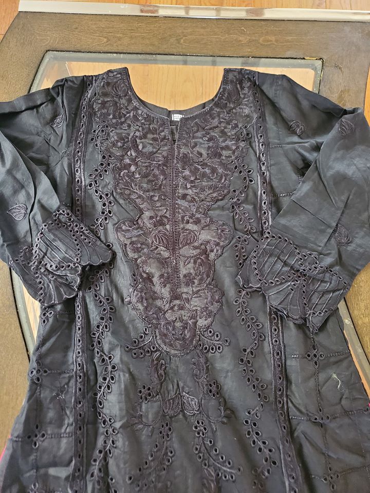 Pakistani Stitched Embroidery  Lawn Suit Ready To Ship