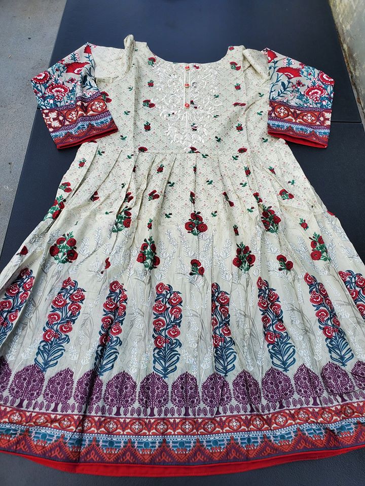 Pakistan Stitched Embroidery Lawn Suit Ready To Ship