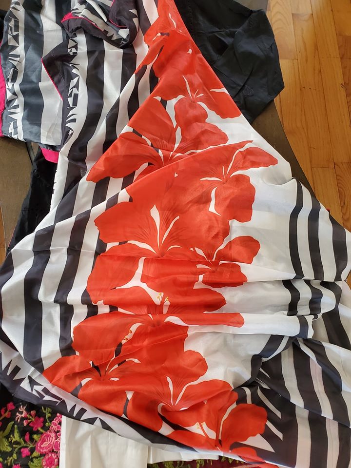 Pakistani Stitched Embroidery  Lawn Suit Ready To Ship