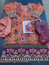 Pakistani Stitched Embroidery Party Wear Dresses Ready To Ship