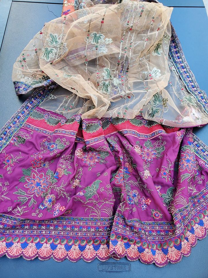 Pakistani Stitched Embroidery Party Wear Dresses Ready To Ship