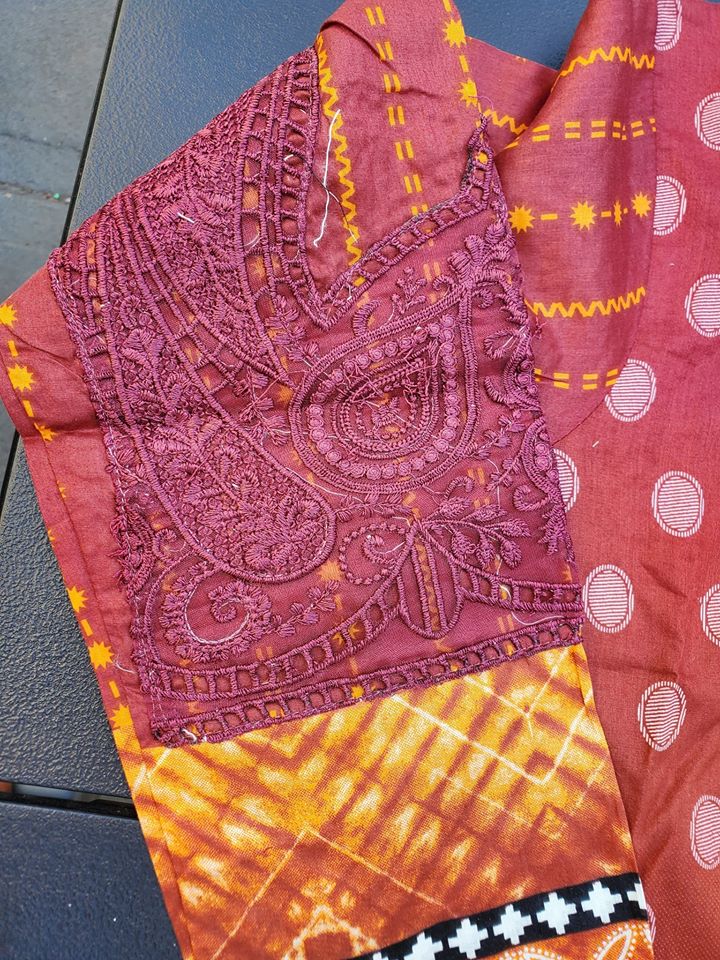 Pakistani Stitched Embroidery Lawn Suit Ready To Ship