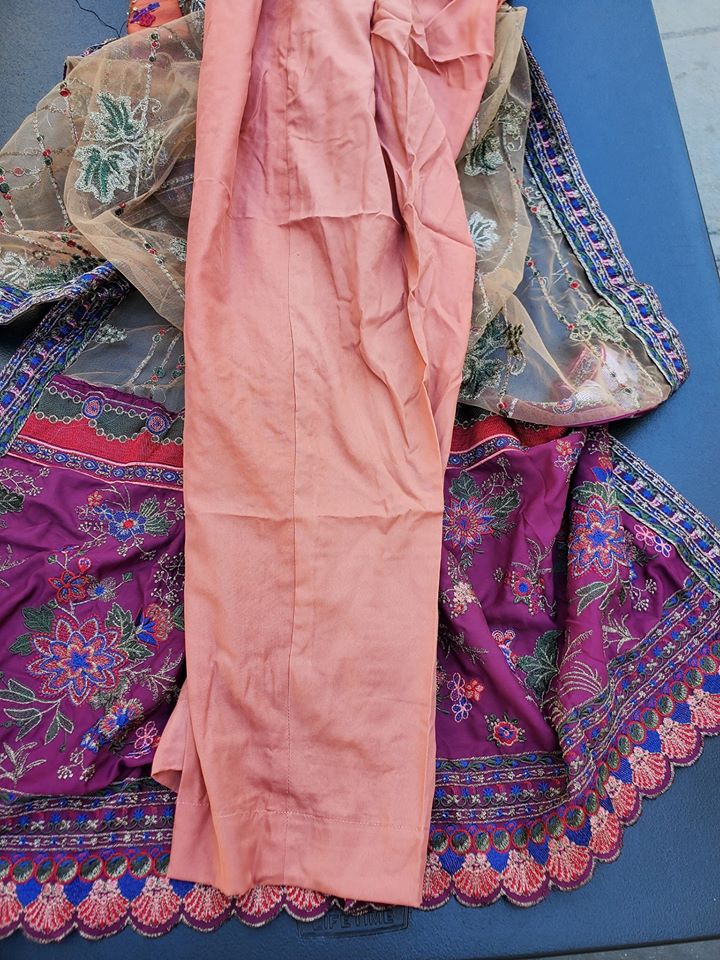 Pakistani Stitched Embroidery Party Wear Dresses Ready To Ship