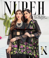 Nureh by Riaz Arts Embroidered Lawn