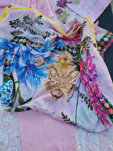 Pakistani Stitched Embroidery Lawn Suit Ready To Ship