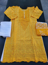 Pakistani Stitched Embroidery Lawn Suit Ready To Ship