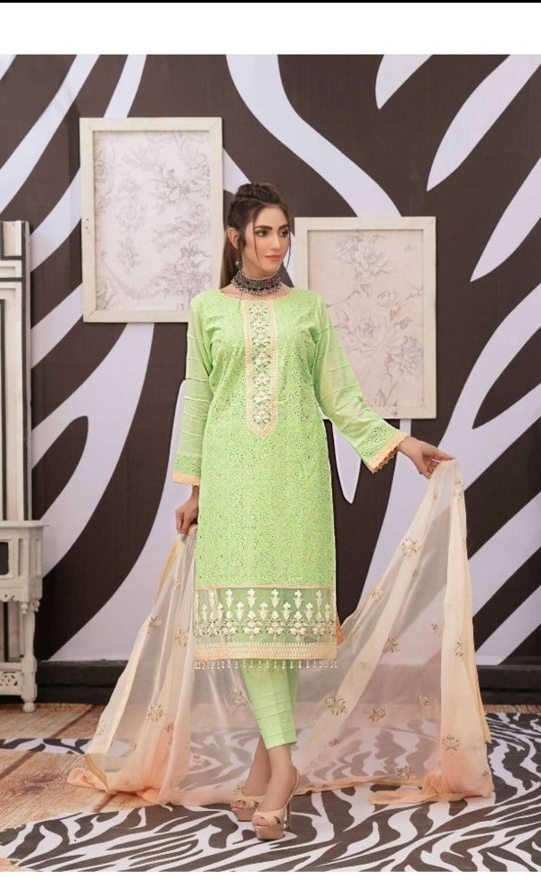 Embroidered Lawn Collection By Tawakkal 100% Original