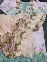 Pakistani Stitched Embroidery Lawn Suit Ready To Ship