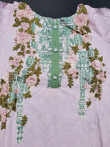 Pakistani Stitched Embroidery Lawn Suit Ready To Ship