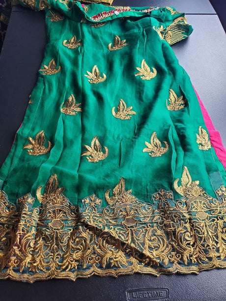 Pakistani Stitched Embroidery Party Wear Dresses Ready To Ship