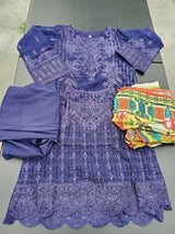 Pakistani Stitched Embroidery Party Wear Dresses Ready To Ship