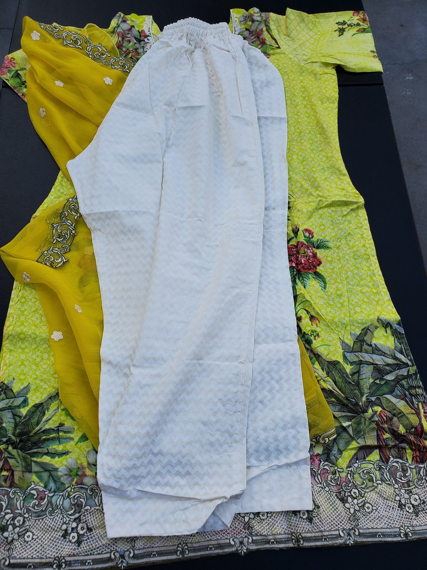 Pakistani Stitched Embroidery Lawn Suit Ready To Ship