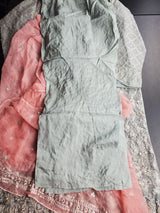 Pakistani Stitched Embroidery Party Wear Dresses Ready To Ship