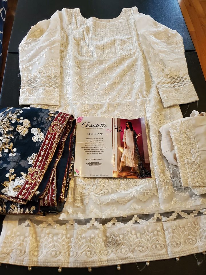 Pakistani Stitched Embroidery Party Wear Dresses Ready To Ship