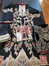 Pakistani Stitched Embroidery Party Wear Dresses Ready To Ship