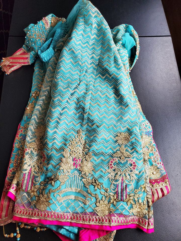 Pakistani Stitched Embroidery Party Wear Dresses Ready To Ship