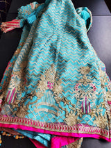 Pakistani Stitched Embroidery Party Wear Dresses Ready To Ship