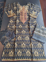 Pakistani Linen Embroidered Salwar kameez Ready To Ship
