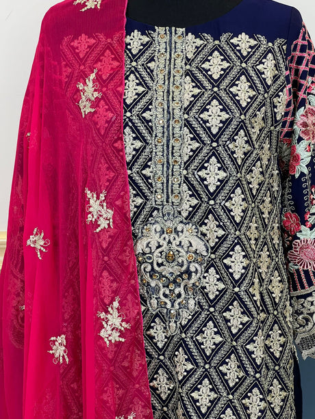 Pakistani Embroidered Party wear  Ready To Ship