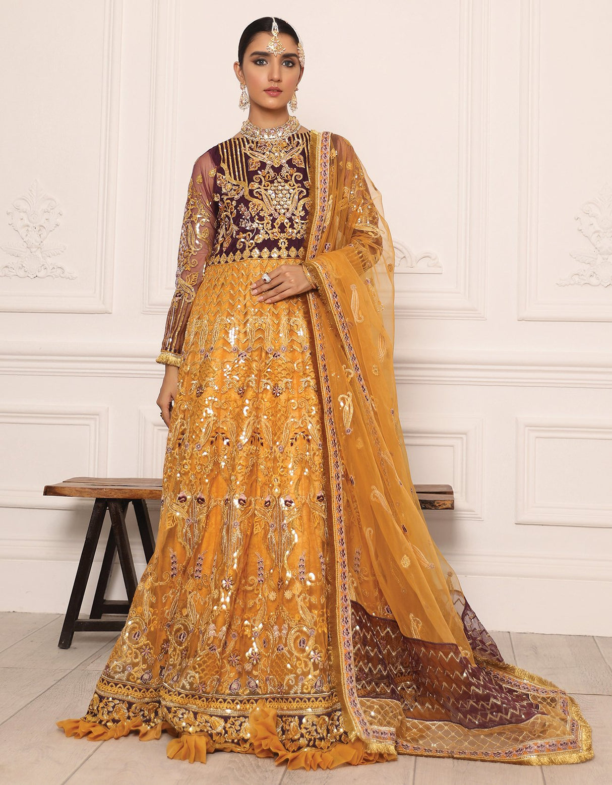 Emaan Adeel Luxury Chiffon Collection -100% Original Guaranteed
