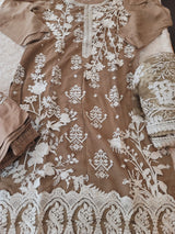 Pakistani Stitched Embroidery Party Wear Dresses Ready To Ship