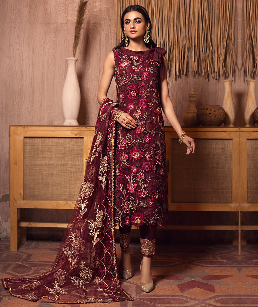 Zarif Festive Luxury Chiffon Embroidered 2021 -100% Original Guaranteed