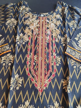 Pakistani Linen Embroidered Salwar kameez Ready To Ship