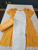 Pakistani Stitched Embroidery Lawn Suit Ready To Ship