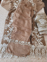 Pakistani Stitched Embroidery Party Wear Dresses Ready To Ship