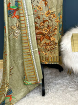 Pakistani Stitched Embroidered lawn Salwar kameez ready to ship