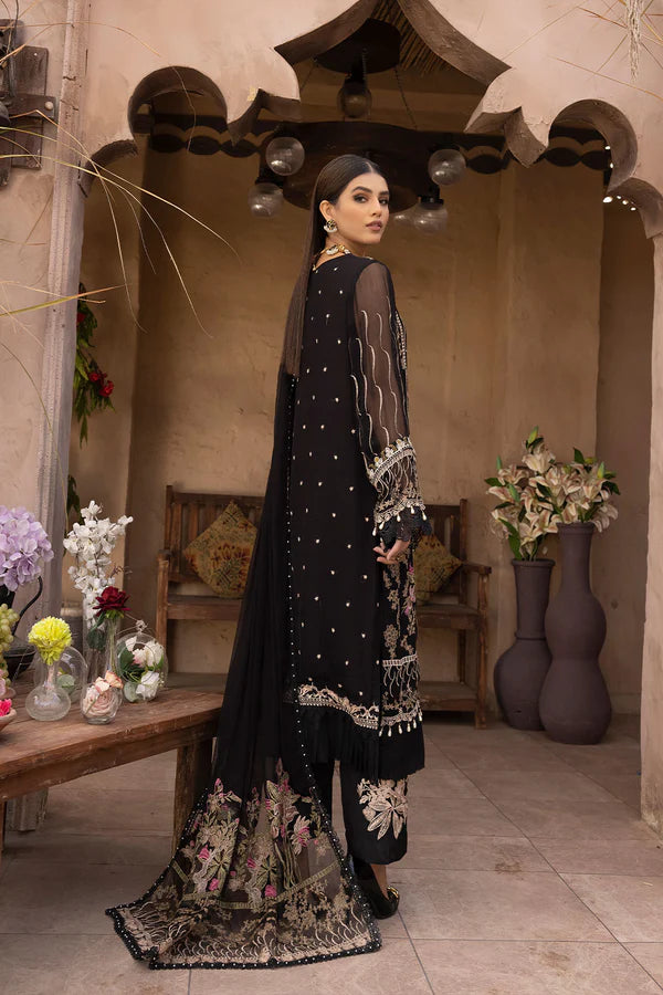 Johra Gold Luxury Chiffon Collection 100% Original