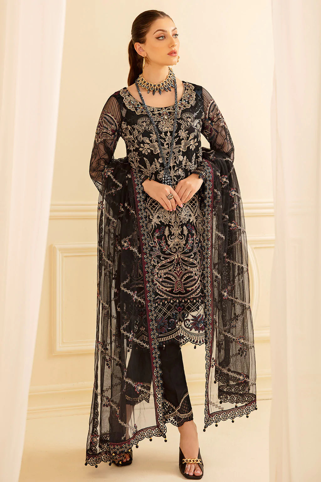 Minhal By Ramsha Collection 100% Original – myshopusa.com