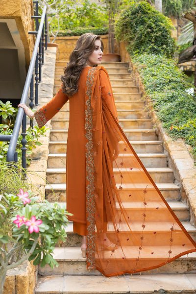 Mizka by Mi-Creation Luxury  Embroidered Chiffon Collection-100% Original